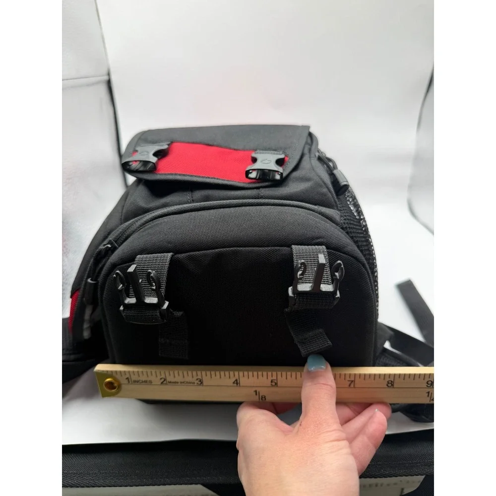 Lowepro Fastpack 100 Camera Backpack Unisex Small Red Black DSLR‎ Travel Bag